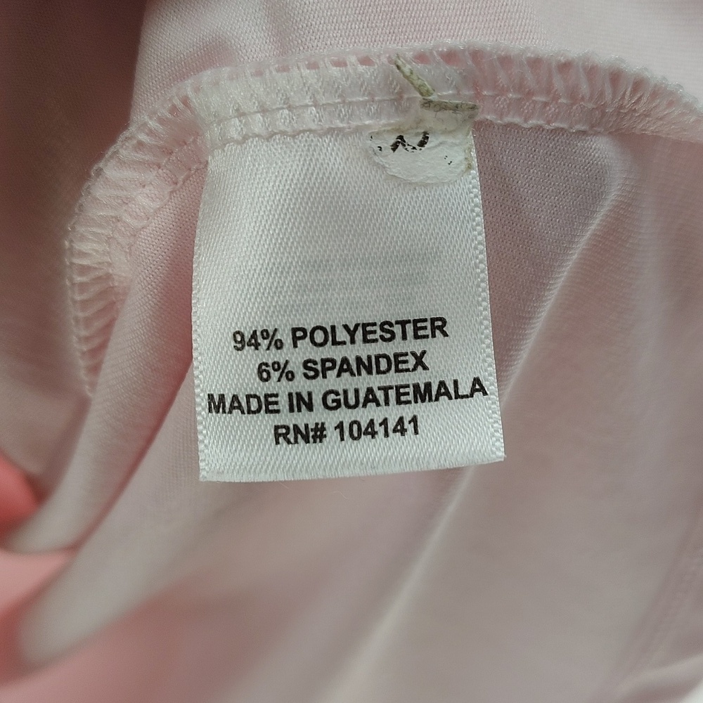 Lady Hagen Sleeveless Golf Polo Light Pink Size XXL V-neck - Picture 3 of 5
